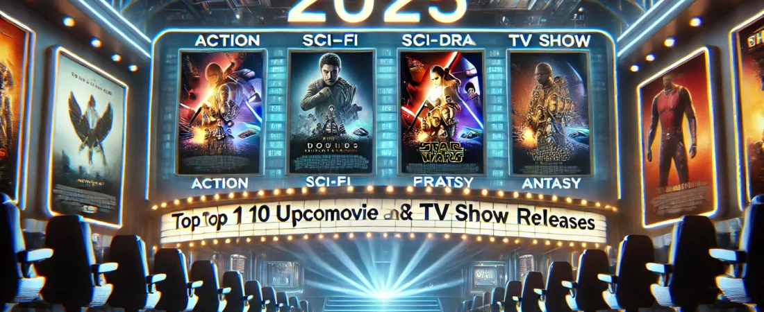Os 10 Principais Lançamentos de Filmes e Séries em 2025